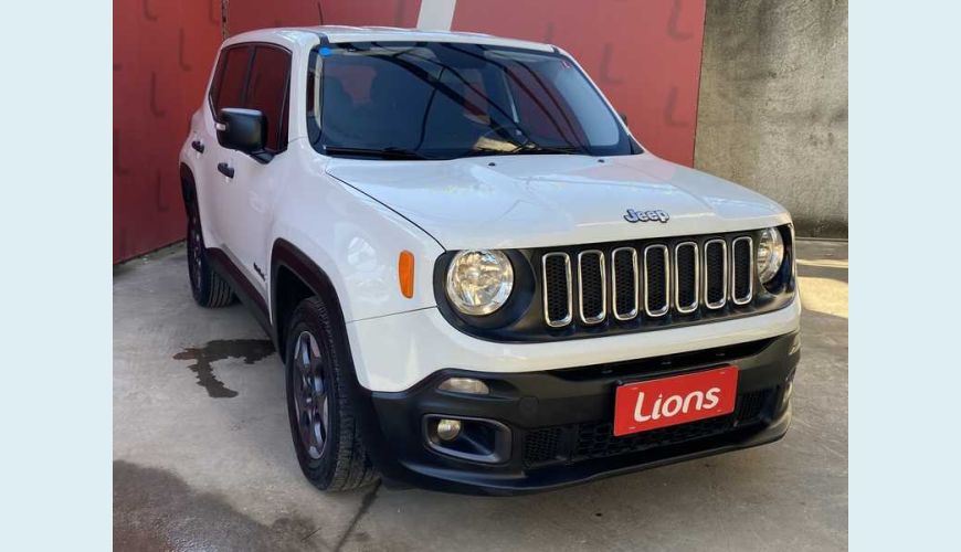 JEEP RENEGADE SPORT 1.8 FLEX AUT. 4P - BRANCO - 2016 Foto 4 (Grande)