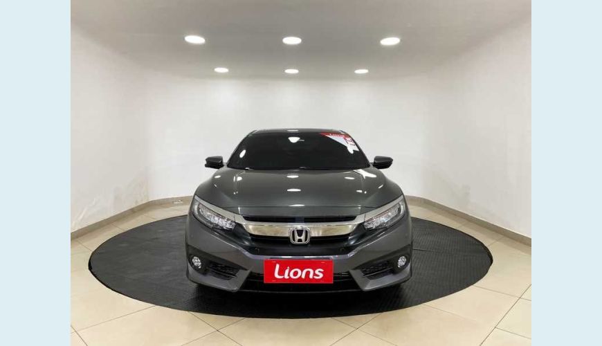 HONDA HONDA CIVIC TOURING 1.5 TURBO AUT. 4P - CINZA - 2019 Foto 4 (Grande)