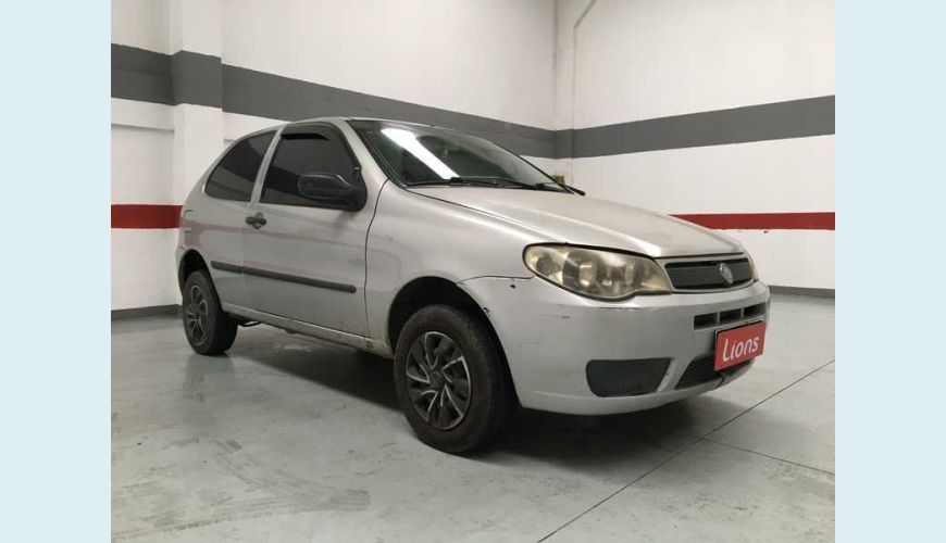 FIAT PALIO EX 1.0 8V FLEX MANUAL 2P - PRATA - 2006 Foto 4 (Grande)