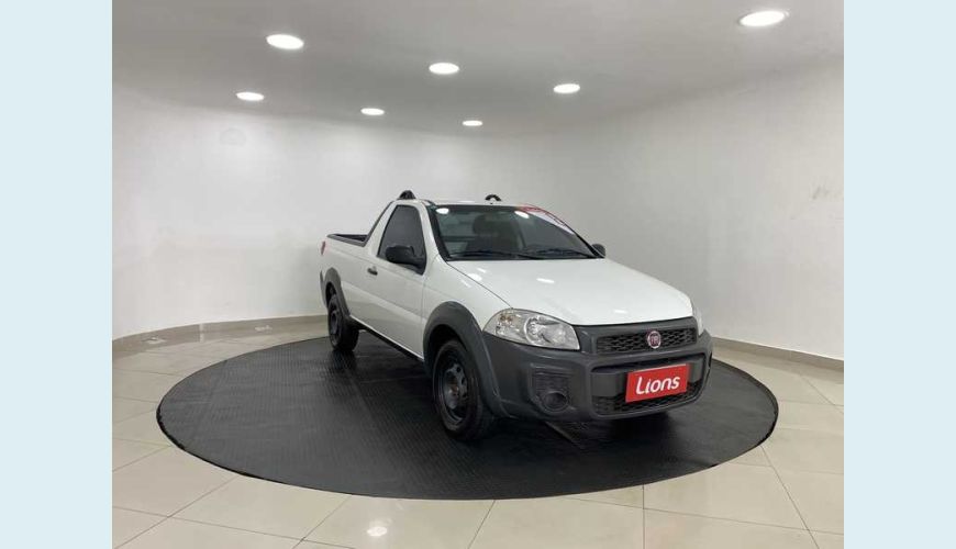 FIAT STRADA HARD WORKING 1.4 FLEX MANUAL 2P - BRANCO - 2018 Foto 4 (Grande)