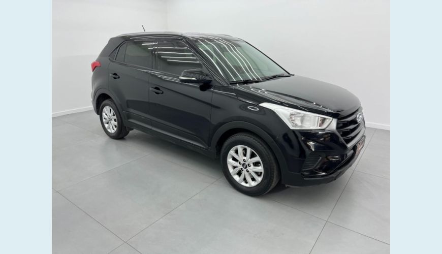HYUNDAI HYUNDAI CRETA 16A ACTION FLEX AUT. 4P - PRETO - 2021 Foto 4 (Grande)