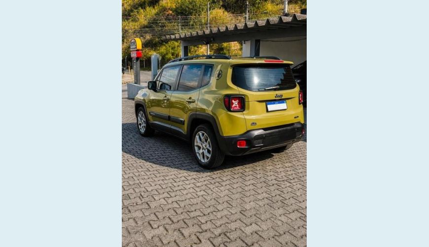JEEP RENEGADE LONGITUDE 1.8 16V FLEX AUT. 4P - VERDE - 2016 Foto 4 (Grande)