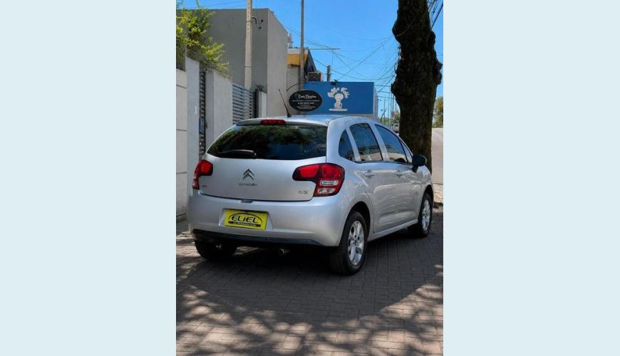CITROËN C3 PURETECH 1.2 FLEX MANUAL 4P - PRATA - 2017 Foto 4 (Grande)