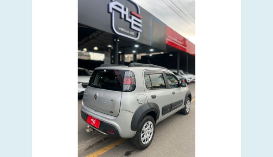 FIAT FIAT UNO FLEX MANUAL 4P - PRATA - 2018 Foto 4 (Grande)