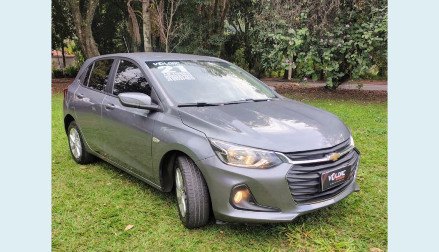 CHEVROLET CHEVROLET ONIX FLEX MANUAL 4P - CINZA - 2021 Foto 4 (Grande)