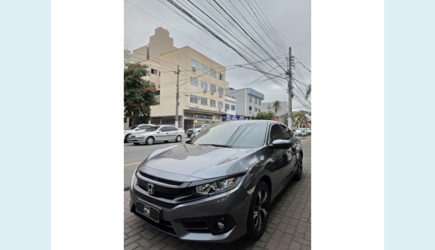 HONDA CIVIC FLEX AUT. 4P - CINZA - 2019 Foto 4 (Grande)