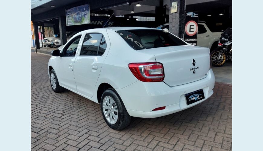 RENAULT LOGAN FLEX MANUAL 4P - BRANCO - 2025 Foto 4 (Grande)