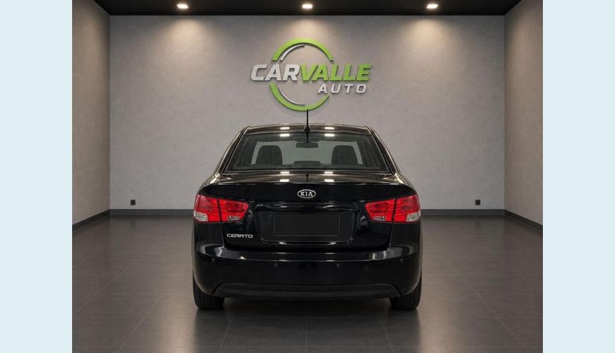 KIA CERATO EX2 1.6 FLEX MANUAL 4P - PRETO - 2010 Foto 4 (Grande)