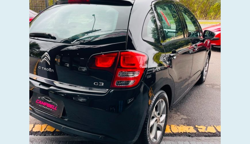 CITROËN C3 TENDANCE 1.5 FLEX 8V MANUAL 4P - PRETO - 2013 Foto 4 (Grande)