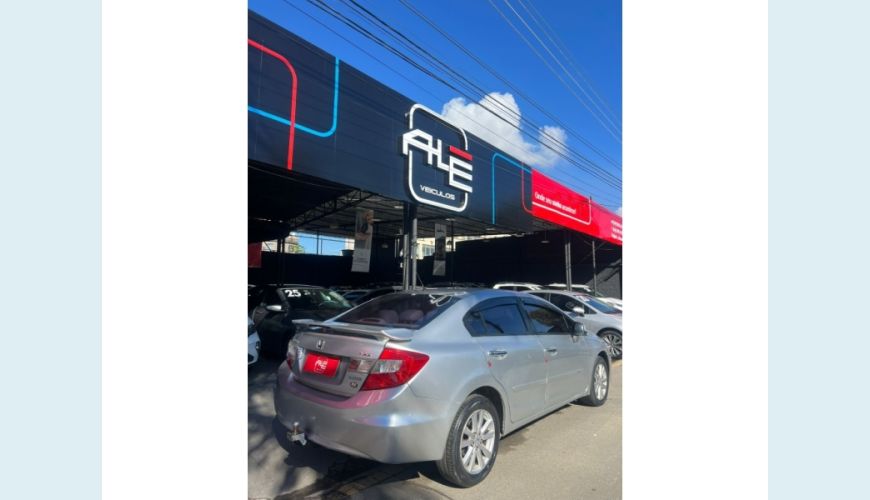HONDA CIVIC FLEX AUT. 4P - PRATA - 2015 Foto 4 (Grande)