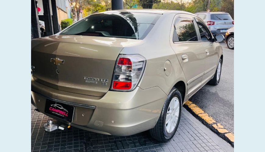 CHEVROLET CHEVROLET COBALT LTZ 1.8 8V FLEX AUT. 4P - BEGE - 2014 Foto 4 (Grande)