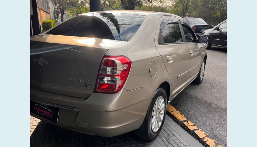CHEVROLET COBALT LTZ 1.4 8V FLEX MANUAL 4P - BEGE - 2012 Foto 4 (Grande)