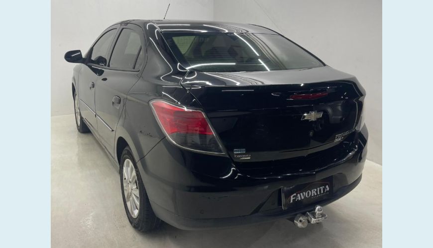 CHEVROLET CHEVROLET PRISMA LTZ 1.4 8V GASOLINA/GNV AUT. 4P - PRETO - 2014 Foto 4 (Grande)