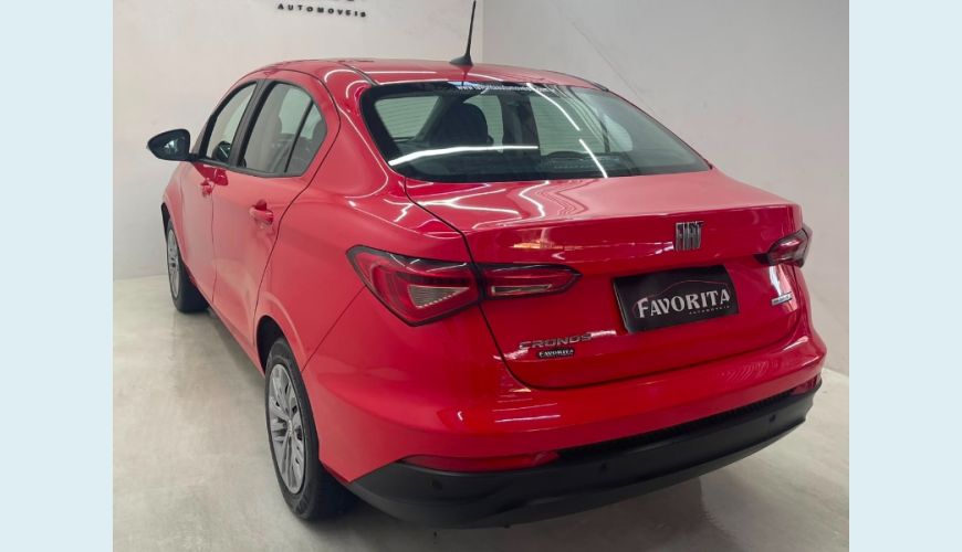 FIAT CRONOS DRIVE 1.3 8V FLEX MANUAL 4P - VERMELHO - 2025 Foto 4 (Grande)