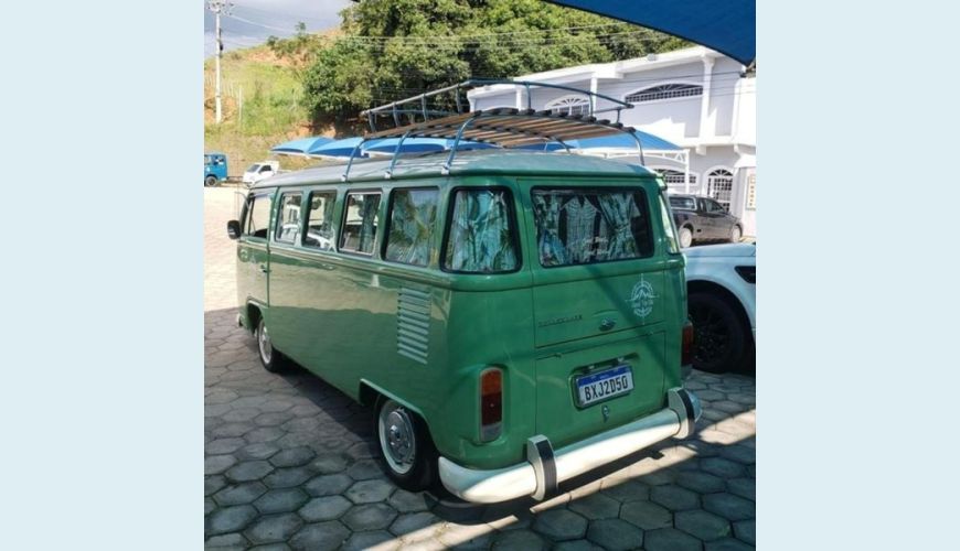 VOLKSWAGEN VOLKSWAGEN KOMBI 1.4 GASOLINA MANUAL 4P - VERDE - 1996 Foto 4 (Grande)