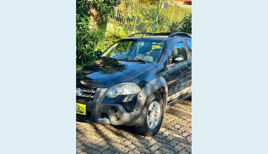 FIAT FIAT STRADA ADVENTURE CD 1.8 FLEX MANUAL 2P - AZUL - 2011 Foto 4 (Grande)