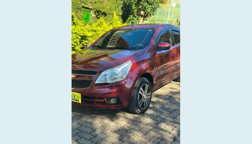 CHEVROLET AGILE LTZ 1.4 FLEX MANUAL 4P - VERMELHO - 2011 Foto 4 (Grande)