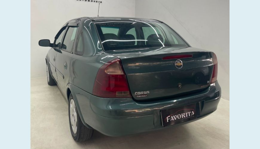 CHEVROLET CHEVROLET CORSA SEDAN PREMIUM 1.4 ALCOOL/GNV MANUAL 4P - CINZA - 2009 Foto 4 (Grande)