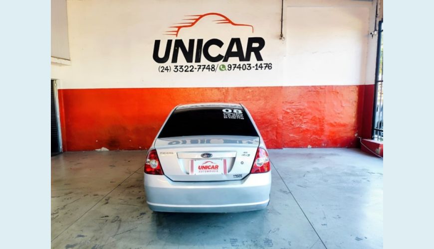 FORD FORD FIESTA FLEX MANUAL 4P - PRATA - 2008 Foto 4 (Grande)