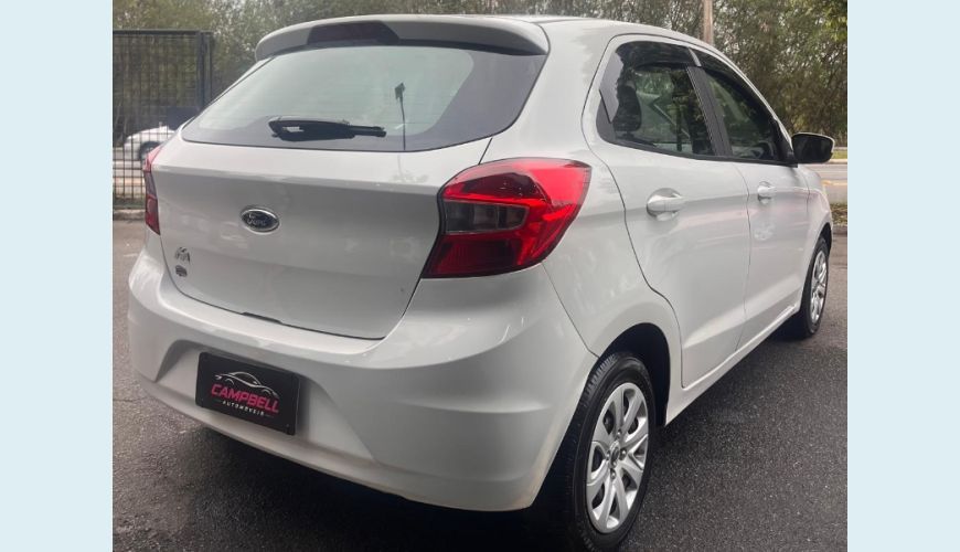 FORD FORD KA SE 1.0 FLEX MANUAL 4P - BRANCO - 2018 Foto 4 (Grande)