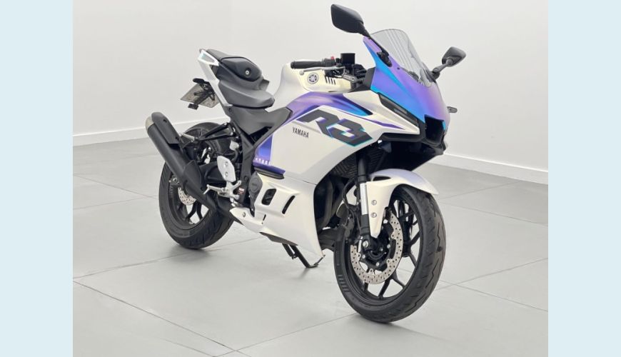 YAMAHA YAMAHA YZF R3 ABS GASOLINA - BRANCO - 2026 Foto 4 (Grande)
