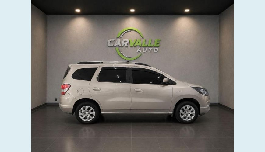 CHEVROLET SPIN LTZ 1.8 8V FLEX MANUAL 4P - BEGE - 2014 Foto 4 (Grande)