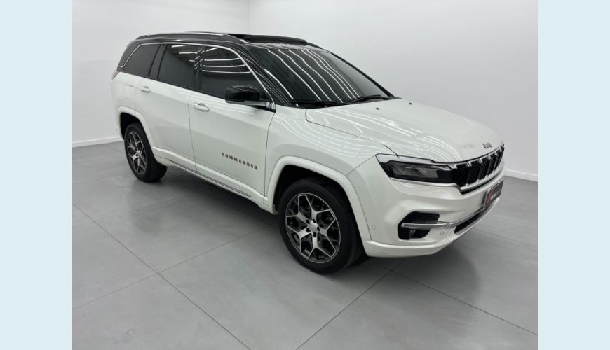 JEEP COMMANDER OVR TD380 DIESEL AUT. 4P - BRANCO - 2022 Foto 4 (Grande)