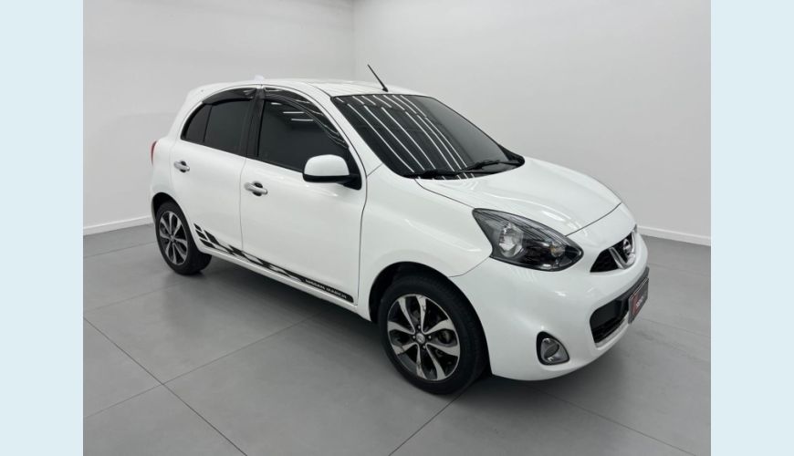 NISSAN MARCH 16SL - BRANCO - 2017 Foto 4 (Grande)