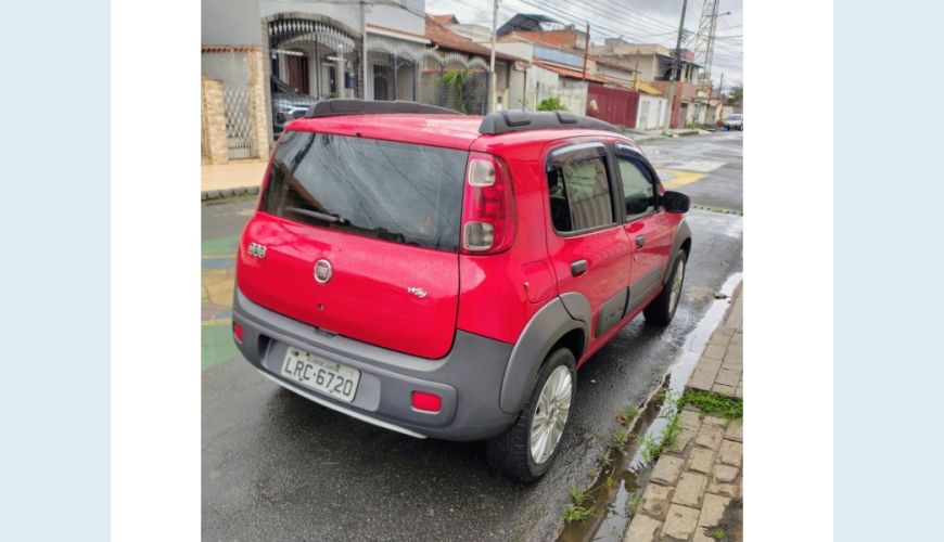 FIAT UNO FLEX MANUAL 4P - VERMELHO - 2014 Foto 4 (Grande)