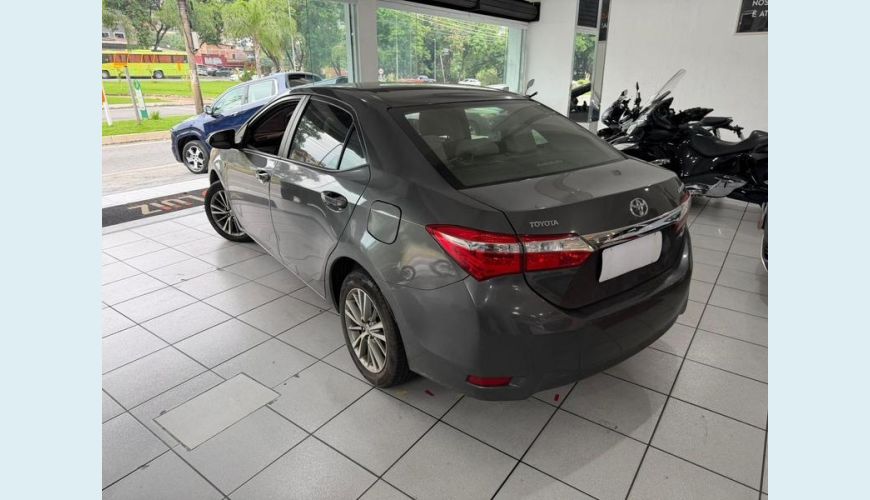 TOYOTA COROLLA XEI 2.0 FLEX MANUAL 4P - CINZA - 2015 Foto 4 (Grande)