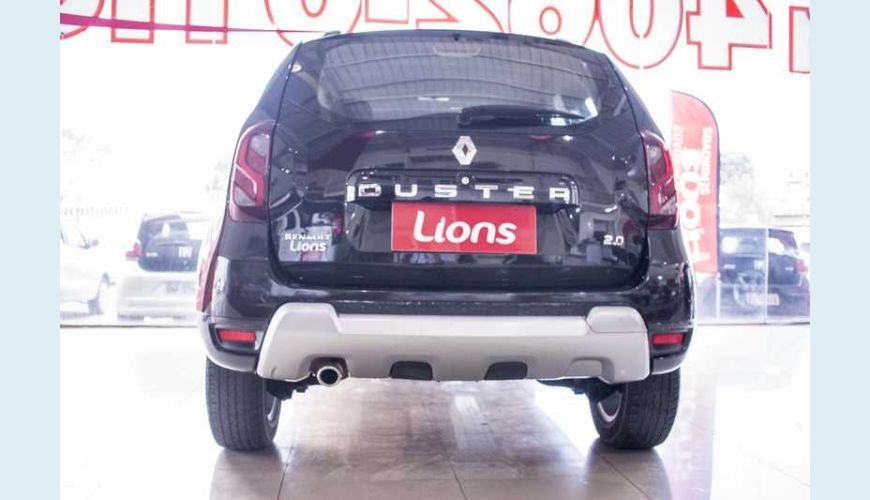 RENAULT DUSTER DYNAMIQUE 2.0 16V FLEX MANUAL 4P - PRETO - 2016 Foto 4 (Grande)