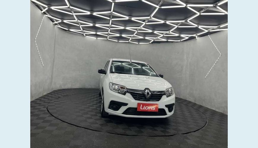 RENAULT LOGAN ZEN 1.0 12V SCE (FLEX) - BRANCO - 2023 Foto 4 (Grande)