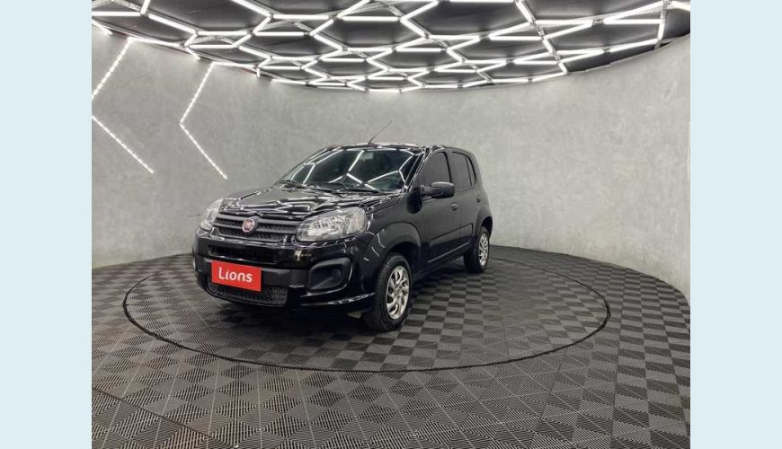 FIAT UNO ATTRACTIVE 1.0 FLEX MANUAL 4P - PRETO - 2021 Foto 4 (Grande)