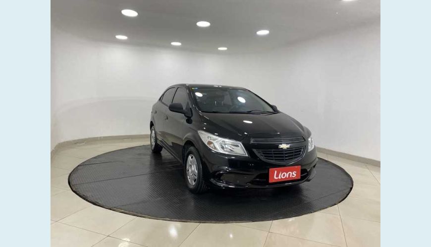 CHEVROLET ONIX LS 1.0 FLEX MANUAL 4P - PRETO - 2016 Foto 4 (Grande)