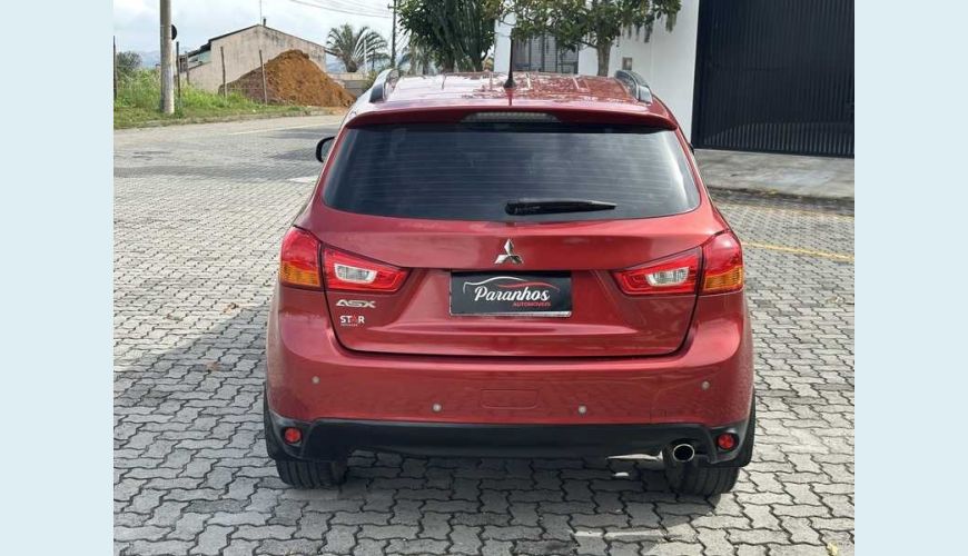 MITSUBISHI MITSUBISHI ASX 2.0 16V GASOLINA AUT. 4P - VERMELHO - 2016 Foto 4 (Grande)