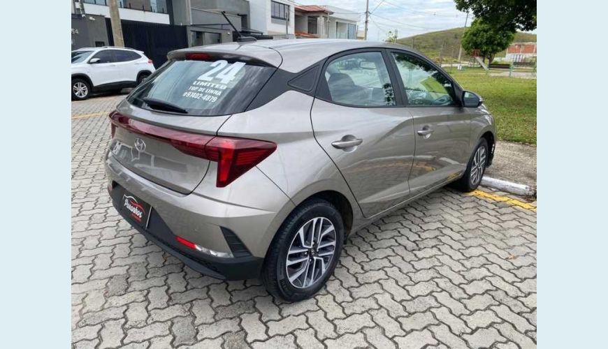 HYUNDAI HYUNDAI HB20 LIMITED PLUS 1.0 FLEX MANUAL 4P - PRATA - 2024 Foto 4 (Grande)
