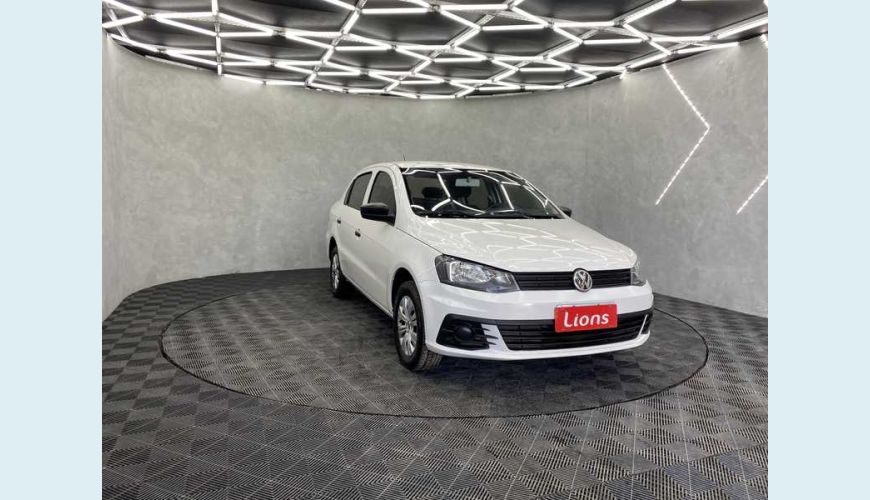 VOLKSWAGEN VOYAGE TRENDLINE 1.6 FLEX MANUAL 4P - BRANCO - 2018 Foto 4 (Grande)