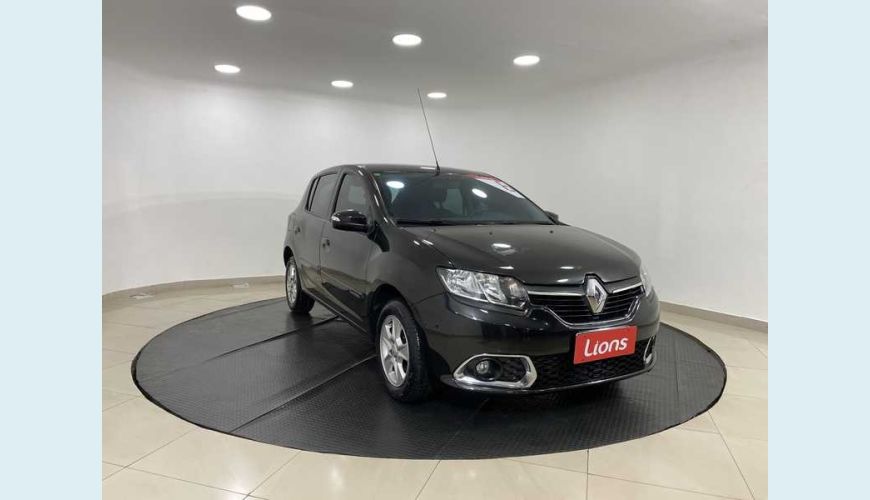RENAULT RENAULT SANDERO EXPRESSION 1.6 8V FLEX MANUAL 4P - PRETO - 2016 Foto 4 (Grande)