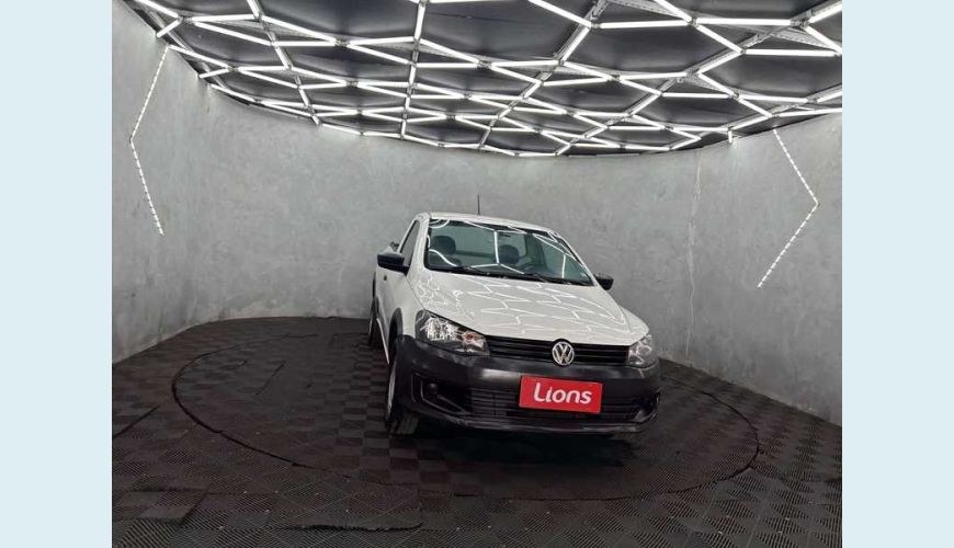 VOLKSWAGEN VOLKSWAGEN SAVEIRO STARTLINE CS 1.6 FLEX MANUAL 2P - BRANCO - 2016 Foto 4 (Grande)