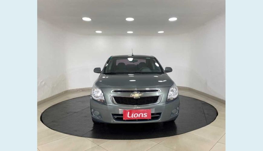 CHEVROLET CHEVROLET COBALT LT 1.8 8V FLEX MANUAL 4P - CINZA - 2013 Foto 4 (Grande)