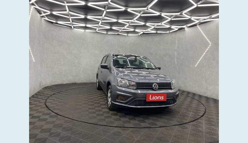 VOLKSWAGEN GOL 1.0 12V FLEX MANUAL 4P - CINZA - 2021 Foto 4 (Grande)