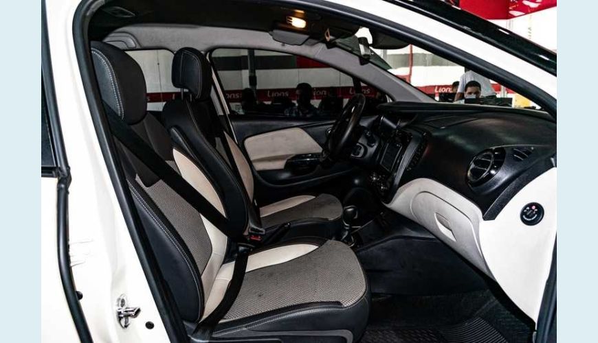RENAULT CAPTUR INTENSE 1.6 16V FLEX AUT. 4P - BRANCO - 2019 Foto 4 (Grande)