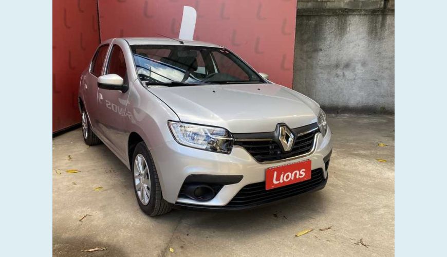 RENAULT RENAULT LOGAN ZEN 1.0 12V FLEX MANUAL 4P - PRATA - 2020 Foto 4 (Grande)
