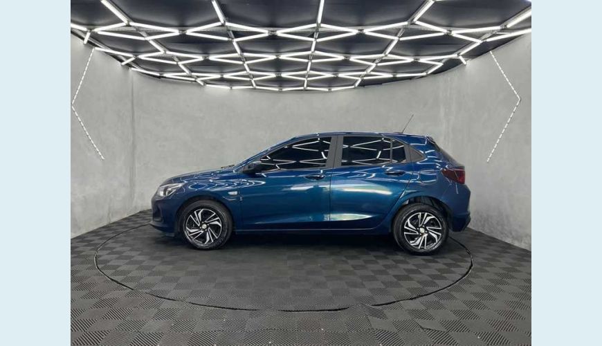 CHEVROLET ONIX LT 1.0 TURBO FLEX MANUAL 4P - AZUL - 2024 Foto 4 (Grande)