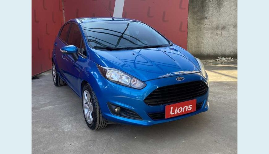 FORD FORD FIESTA SEL 1.6 FLEX MANUAL 4P - AZUL - 2017 Foto 4 (Grande)