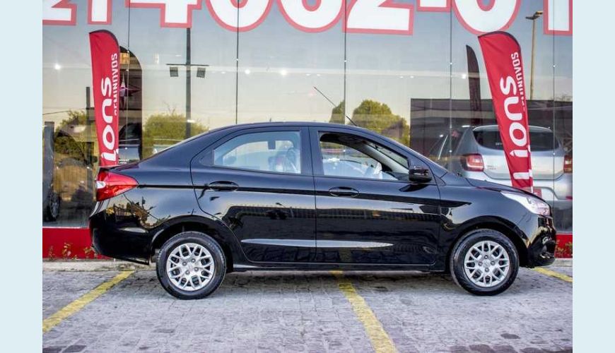 FORD KA SE PLUS 1.0 FLEX MANUAL 4P - PRETO - 2018 Foto 4 (Grande)
