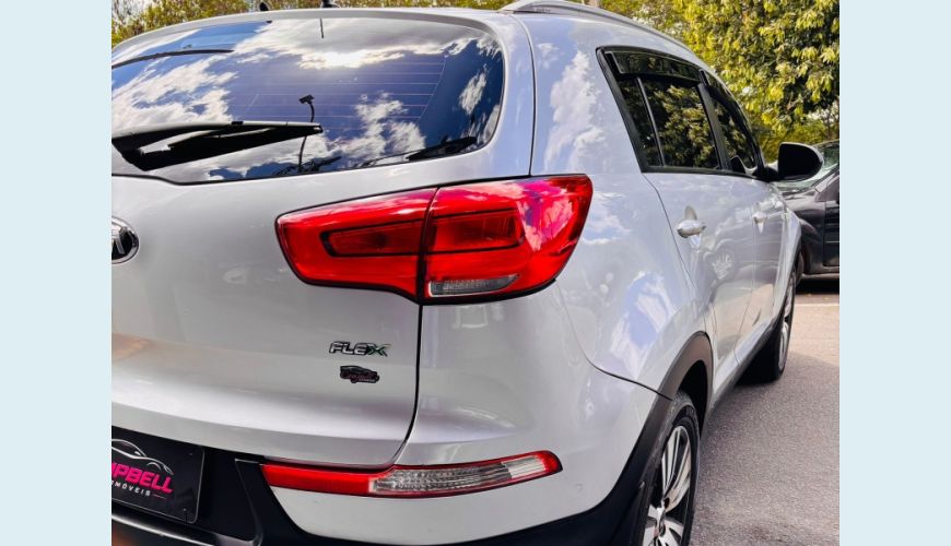 KIA SPORTAGE LX 2.0 16V FLEX AUT. 4P - PRATA - 2014 Foto 4 (Grande)