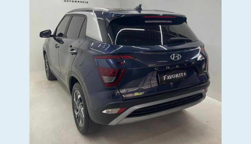 HYUNDAI CRETA LIMITED 1.0 TB FLEX AUT. 4P - AZUL - 2023 Foto 4 (Grande)