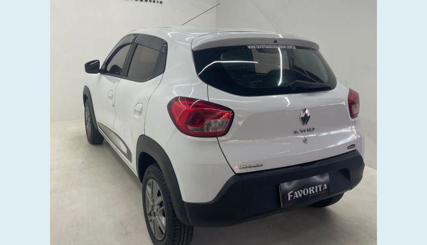RENAULT KWID INTENSE 1.0 FLEX MANUAL 4P - BRANCO - 2020 Foto 4 (Grande)