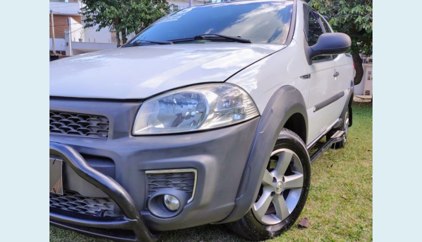 FIAT STRADA STRADA FLEX MANUAL 3P - BRANCO - 2018 Foto 4 (Grande)